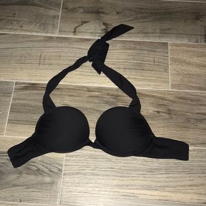 Victoria Secret Black bathing suit pushup size 34A